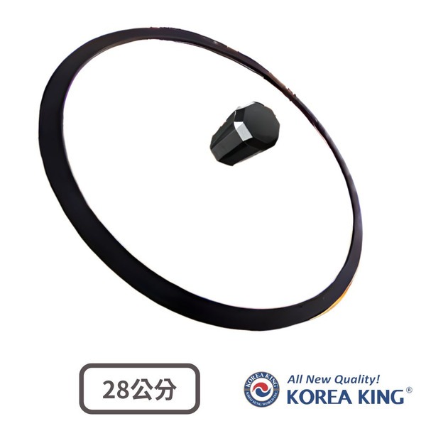 韓國 Korea King | Diamond X 鈦金盾晶鑽不沾深炒鍋專用鍋蓋 28公分(不含鍋子)◉70B006